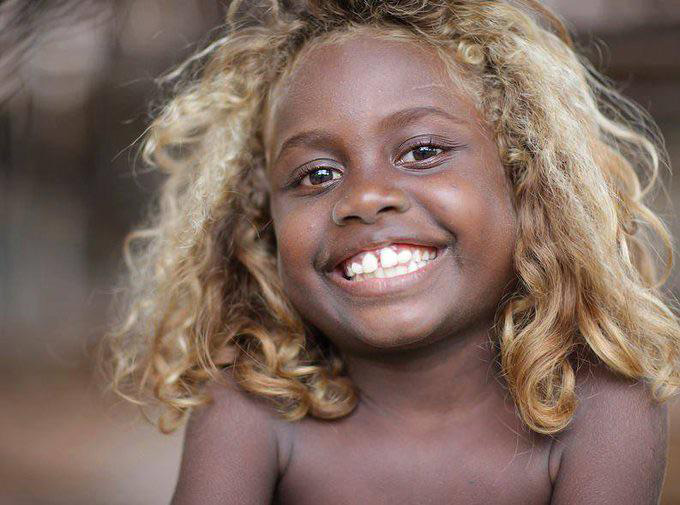 Blonde Hair Indigenous to Oceania - wide 4
