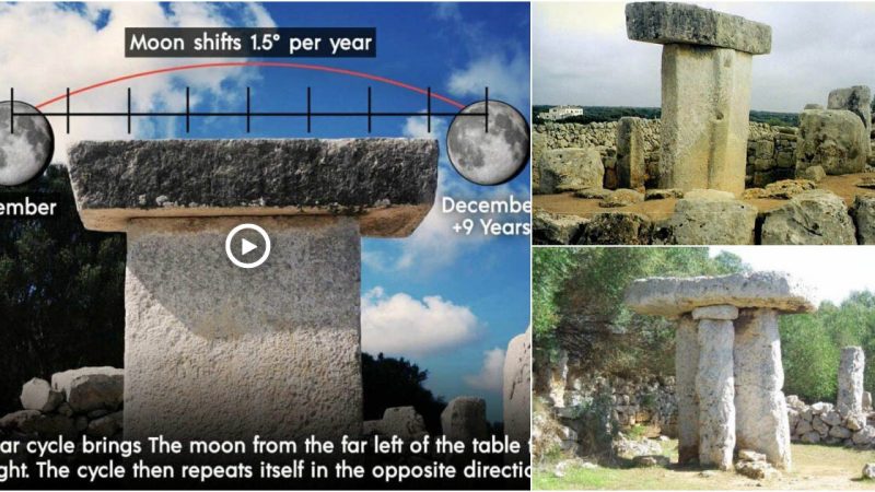 The mystery of the megalith “Taula” in Menorca