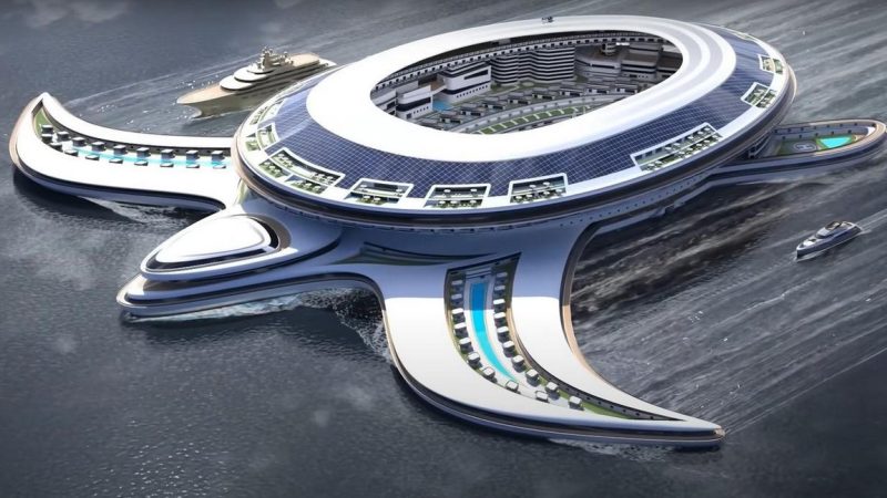 Inside the world’s largest 187 trillion “floating city” of Arab giants, containing up to 60,000 people, 69 apartments and 19 luxury villas