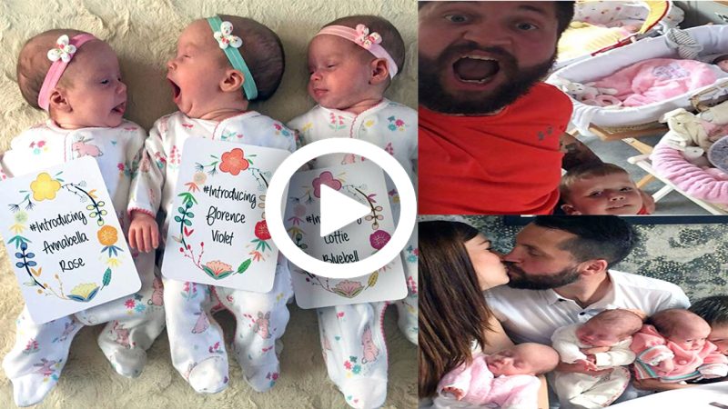 Due to his “M.ilitary Mission” of looking after his “Miracle” Girls, Super Father Creates Surial Guide To Having Triplets.