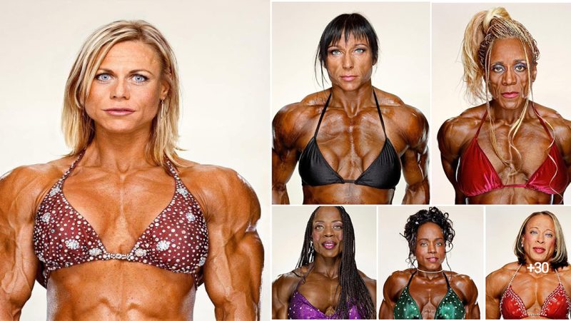 Female body building models