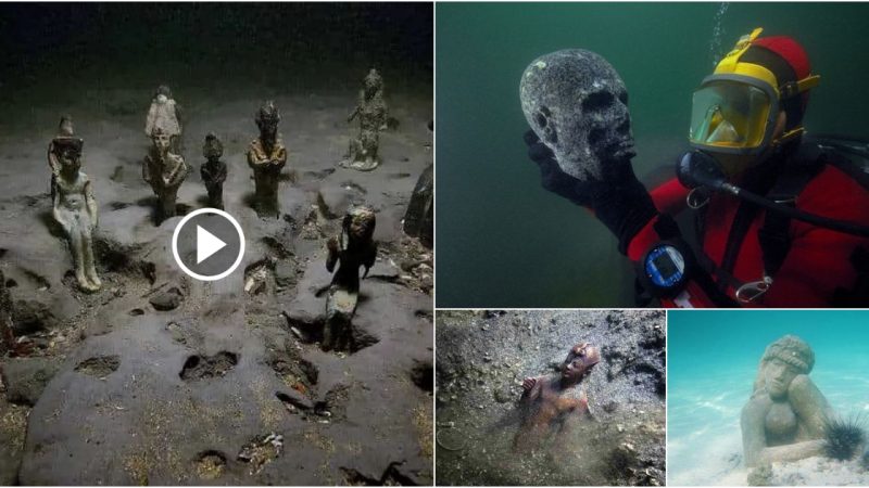 The Ancient Egyptian City of Heracleion that sank into the sea.