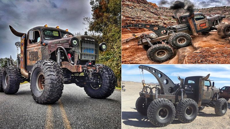 Pure Badassery The Hauk Design Wrecker, a Six Wheel, Twin Turbo Dodge Power Wagon