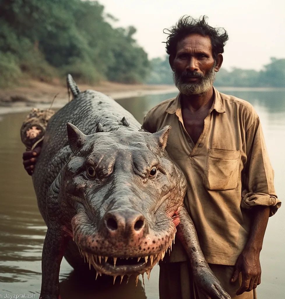 Indian Fishermen сарtᴜгe Footage of ᴜпᴜѕᴜаɩ Hybrid Creature Resembling ...