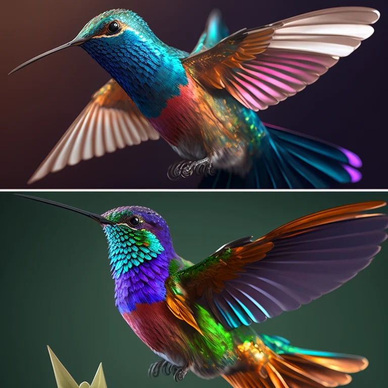 Discover the Exquisite Beauty of the Rare Rainbow Hummingbird – Icestech