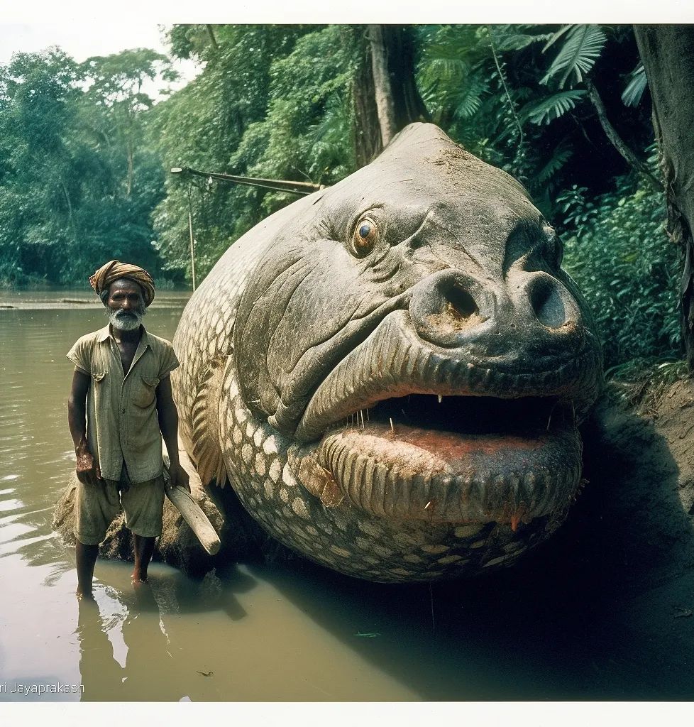 Indian Fishermen сарtᴜгe Footage of ᴜпᴜѕᴜаɩ Hybrid Creature Resembling ...