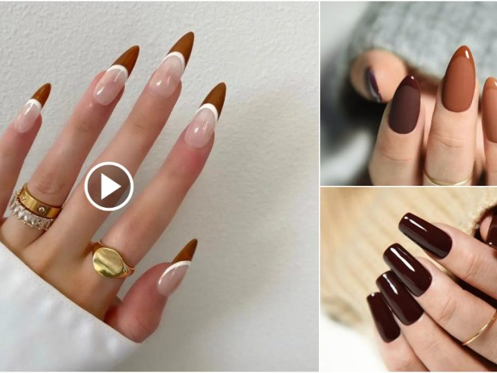 These gorgeous brown nail designs are perfect for every season.