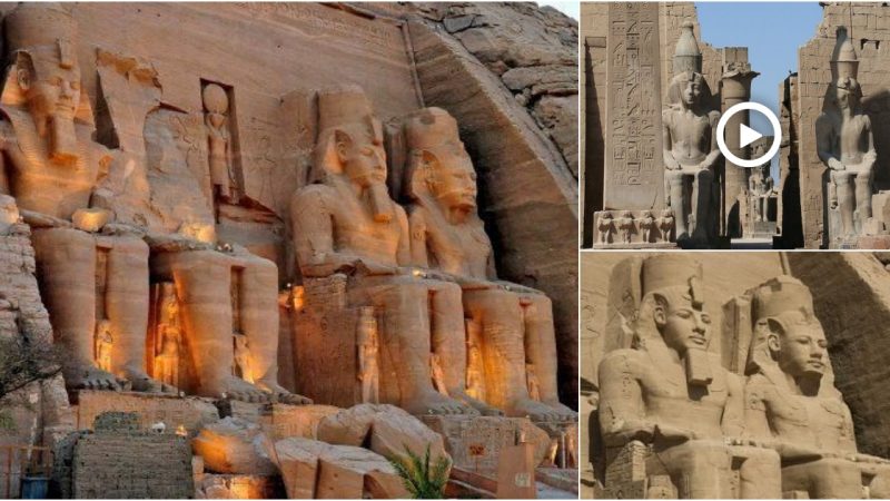 Abu Simbel, site of two temples built by the Egyptian king Ramses II (reigned 1279–13 BCE), now located in Aswān muḥāfaẓah (governorate), southern Egypt