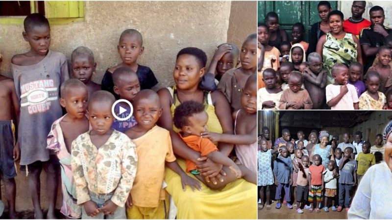 44 children were born to a 40-year-old Ugandan lady from a single father.