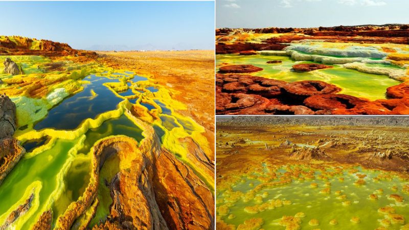 The Unreal Beauty Of Dallol, Ethiopia, The Hottest Inhabited Place On The Planet