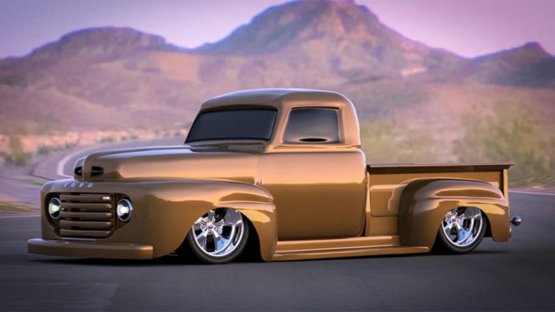 Custom Ford F1 1948 pickup truck.This is my fourth project which is a custom hotrod Ford F1 1948 .