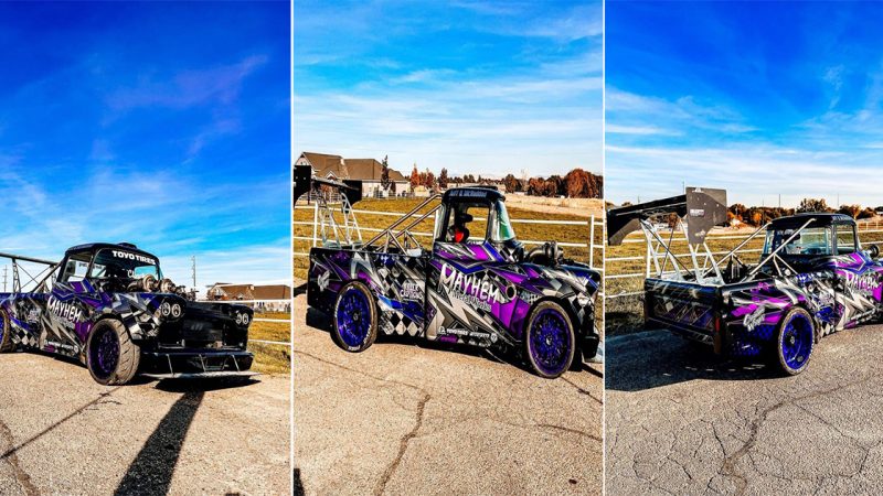 1958 Divergent Chevy Apache With Triple-Turbo 6.7L Cummins Diesel-Dominates SEMA 2022