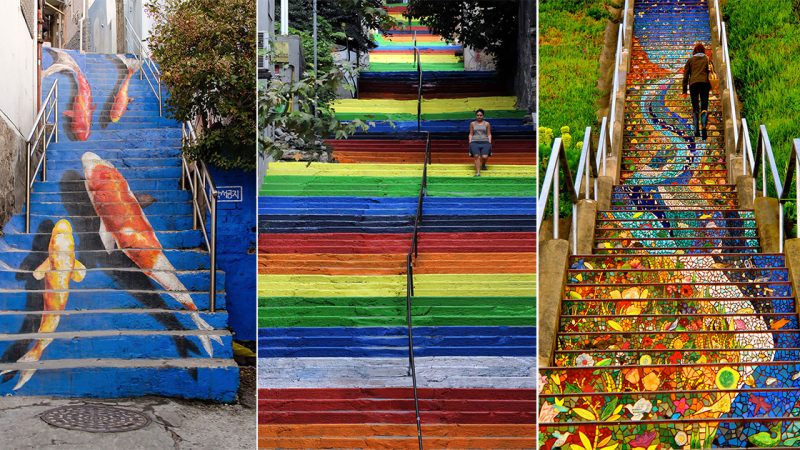 17 Of The Most Beautiful Steps Around The World