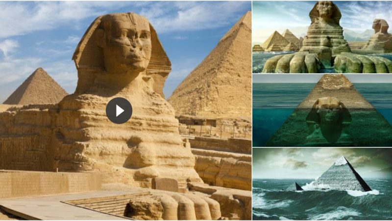 Egyptian Pyramids And Sphinx Were Submerged Thousands Of Years Ago, Predating Egyptian Civilization, According To New Research.