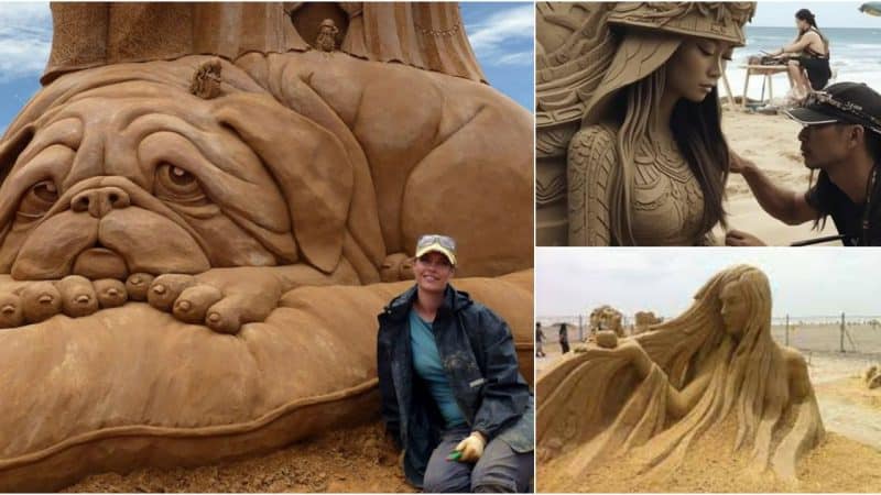 Painful Beauty: The Transient World of Sand Sculpture Art