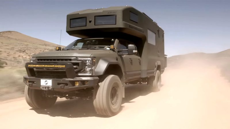 Jay Leno Is Blown Away by EarthRoamer LTi, the F-550 Carbon Fiber Camper