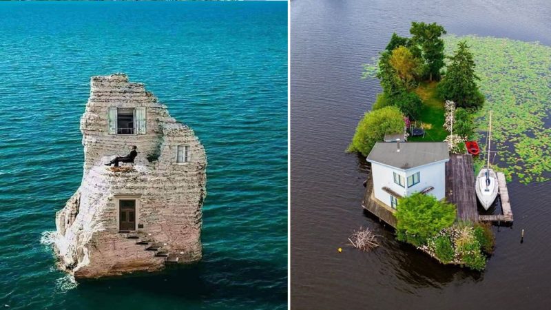 Unveiling the Enigma: The Solitary House Amidst the Sea and the Mysteries that Lie Beyond