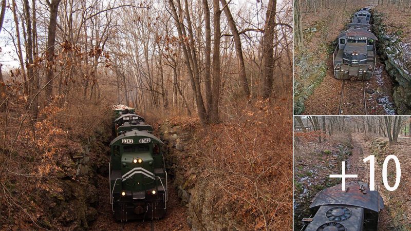 The Abandoned Train 8343: A Mystery on Ohio’s Oldest Track