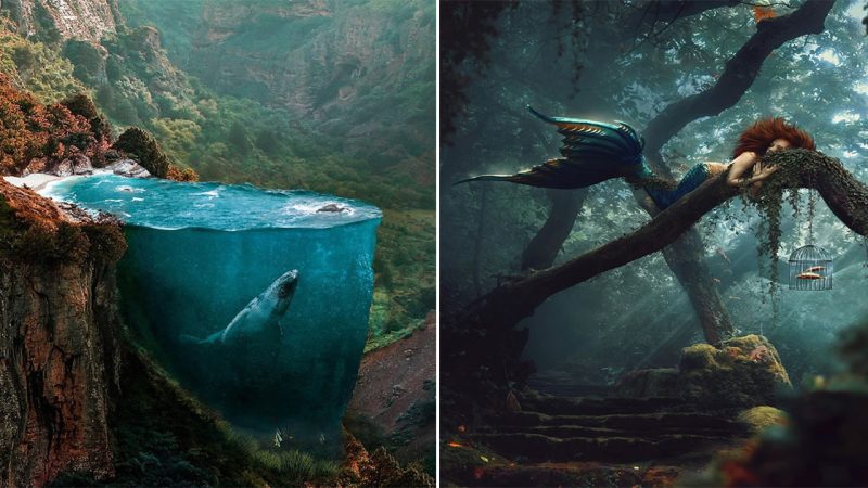 Stunning & Dreamlike Photo Collages By The Photo Collage Creator, The Turkish Artist Huseyin Sahin