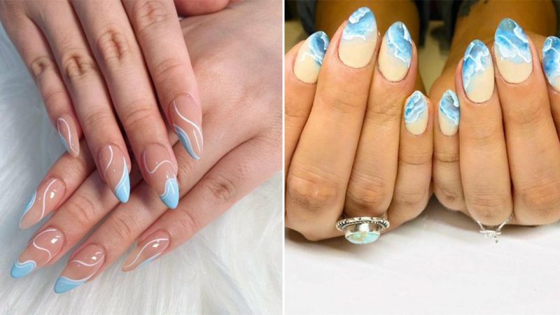 15 Summer Beach Nail Designs Inspired by the Ocean.