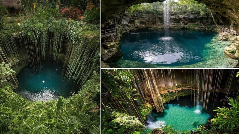 Discover the Enchanting Secret Swimming Spot in Yucatan, Mexico