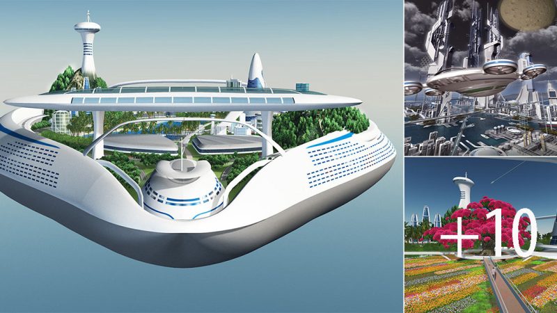 Embracing the Future: The Fusion of Machinery and Floating Cities