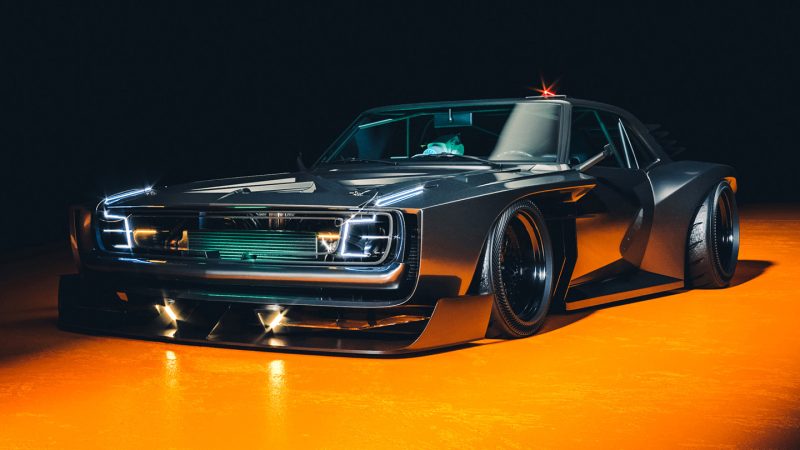 Insanely modified Chevy Camaro looks like something from a futuristic cyberpunk universe