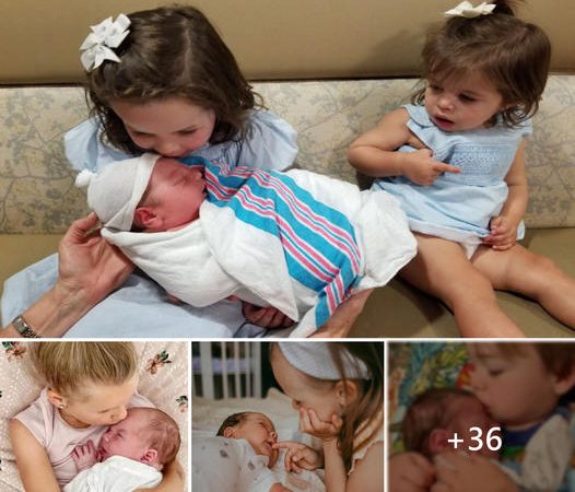 Heartwarming Moment: Sister’s Joyful Smile at Witnessing Birth of Younger Brother Touches Millions in Online Community