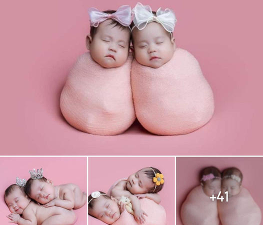 Captivating Cuteness: Enchanting Snapshot Compilation of 2 Adorable Infants Deserving Acclaim