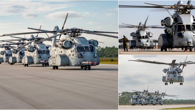 Exploring the Mighty CH-53K King Stallion: 9 Captivating Images of the US Military’s Most Potent and Costly Helicopter