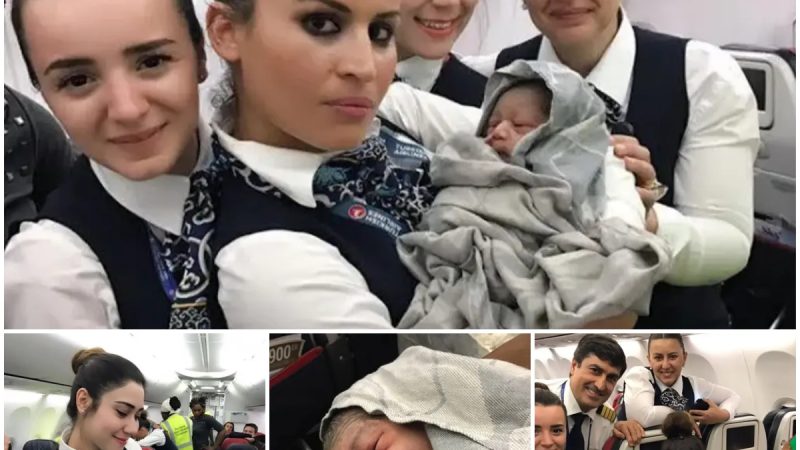 Woman Gives Birth To Baby Girl Mid-Flight On Turkish Airlines, See Adorable Pics