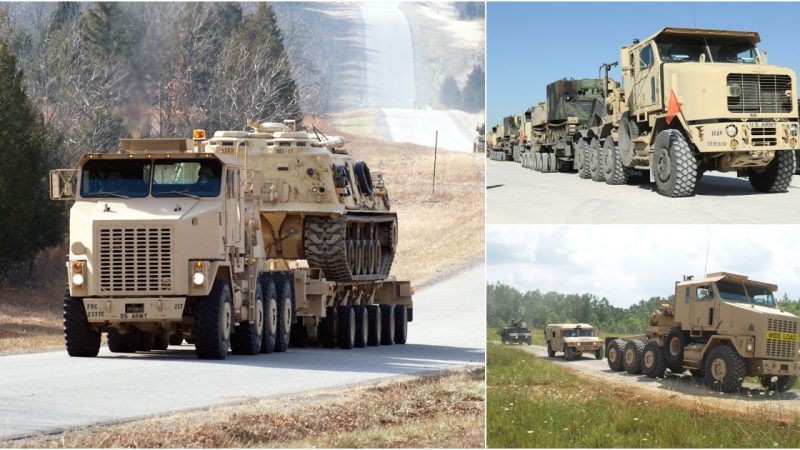 Revolutionizing Heavy Equipment Transport with the Oshkosh M1070 HET