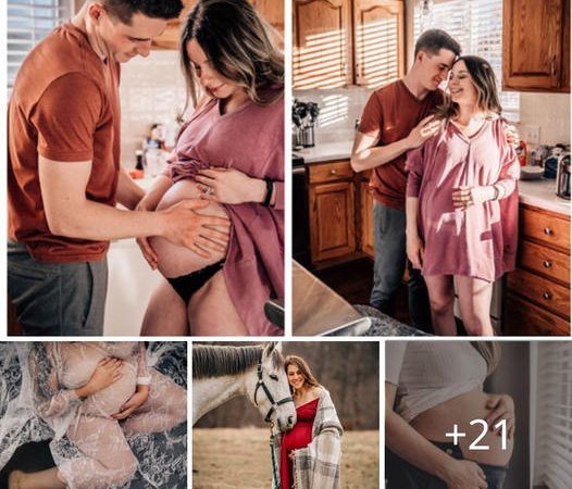 Capturing Your Pregnancy Amidst the Beauty of Your St. Louis Residence or Out in Nature