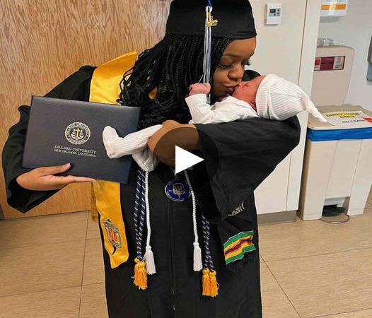 A Remarkable Day: Mother Graduates and Gives Birth on the Same Day