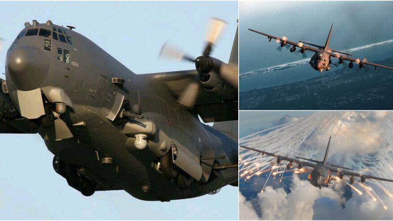 AC-130: Unleashing Formidable Firepower from Heavily Armed Aircraft