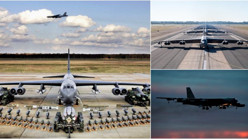 16 Striking Images Demonstrating the Unstoppable Power of the B-52 Bomber