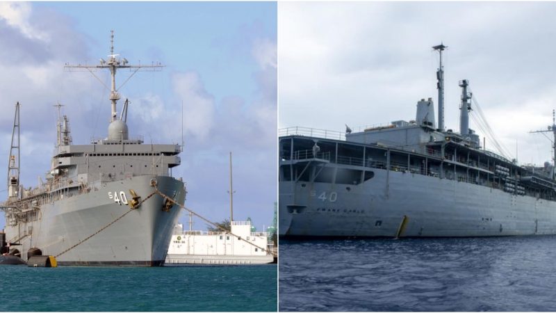 The US Navy’s Supermarine Tender USS Frank Cable (AS 40) has made a port visit to Senggar Naval Base in Malaysia