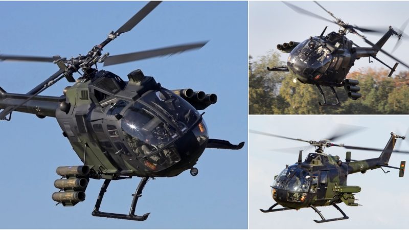 Successful Maiden Flight of the Highly Effective German Helicopter Design Bo-105