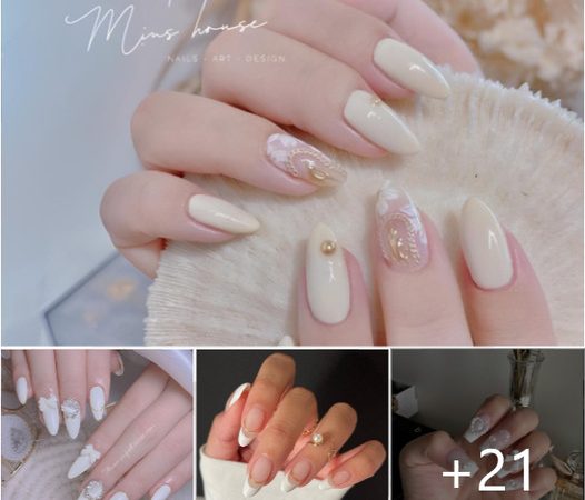 Explore 30 Stunning White Nail Art Ideas to Command the Spotlight!