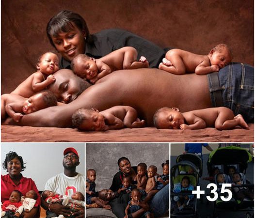 A Miraculous Journey: The McGhee Family’s Extraordinary Sextuplets