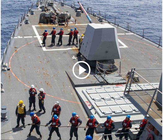 The Impressive Power of USS Wayne E. Meyer (DDG-108)