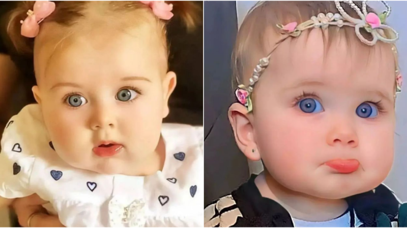 Eyes of Innocence: Unveiling the Enchanting Beauty of a Baby’s Doll-Like Face