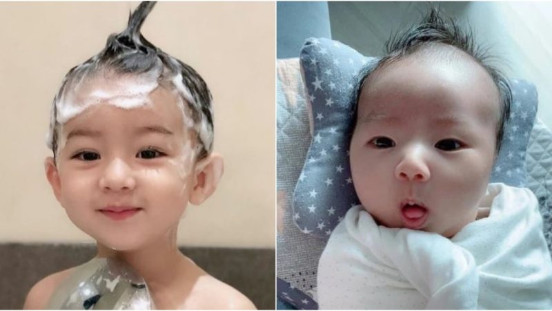 A Blossom of Radiance: Baby Lee Geon Woo Captivates Hearts with Fair Skin and a Western-like Nose Bridge