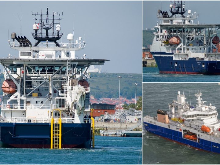 The Royal Navy Unveils Its Inaugural Future Multi-Role Oceanographic Survey Ship Along the UK Coastline