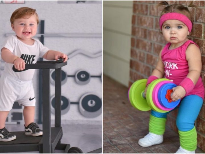 Sculpting Young Minds and Bodies: Children Embracing Fitness at the Gym