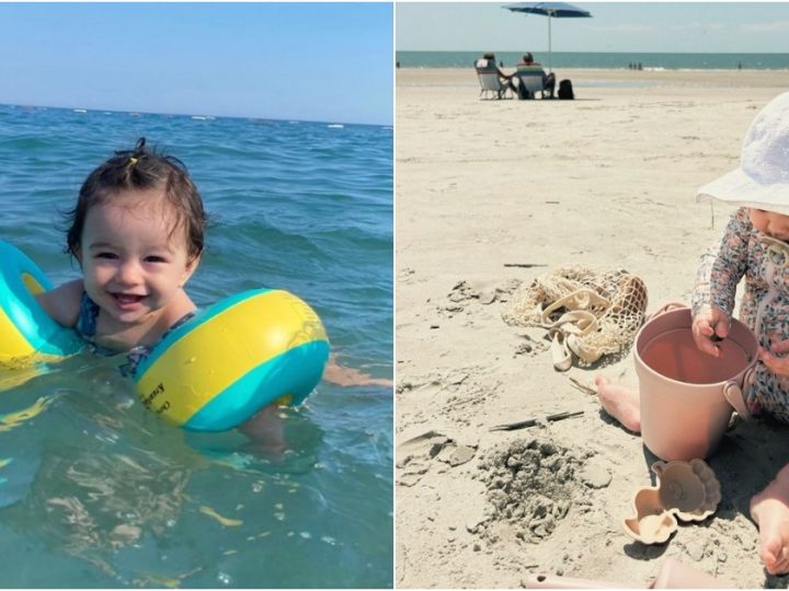 A Baby’s First Swim in the Sea: A Day of Great Joy