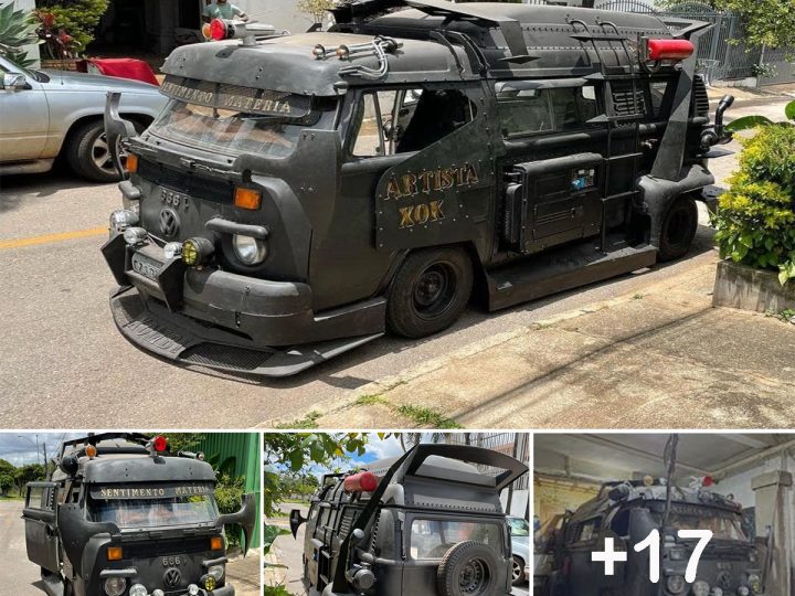 Mad Max Volkswagen Bus Comes Prepared for Your Wasteland Camping Needs