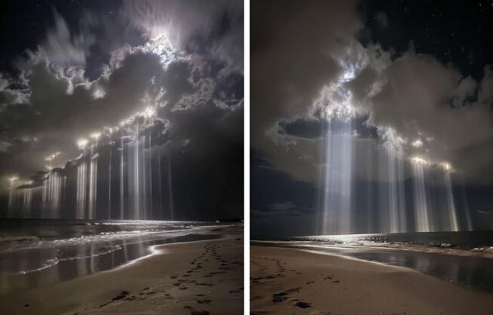 Mysterious Light Phenomenon in Hatillo, Puerto Rico: Real or AI-Generated?