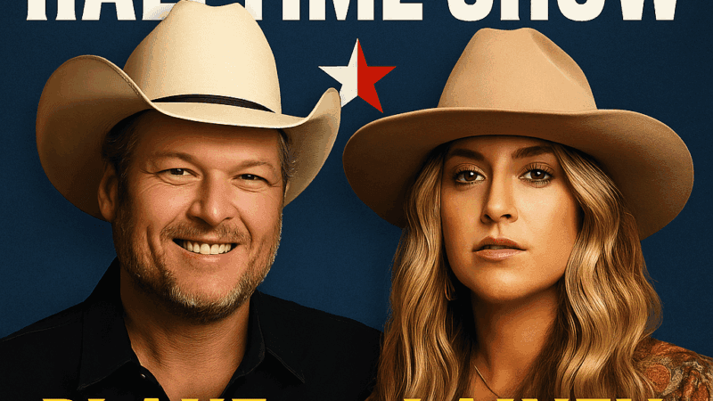 🔥 The “All-American Halftime Show”: Blake Shelton, Lainey Wilson, and the Faith-Fueled Rival the Super Bowl Never Saw Coming