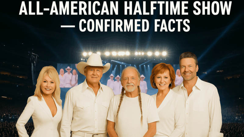 ALL-AMERICAN HALFTIME SHOW — CONFIRMED FACTS: Faith, Family, and Freedom Take Center Stage in America’s Most Talked-About Event